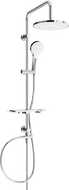 Mexen T05 shower column, Chrome/White - 798050593-00