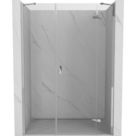 Mexen Mist-H shower door right 135 cm, transparent, chrome - 8A5-135-001-01-00-P