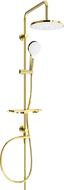 Mexen T05 shower column, Gold/White - 798050593-50