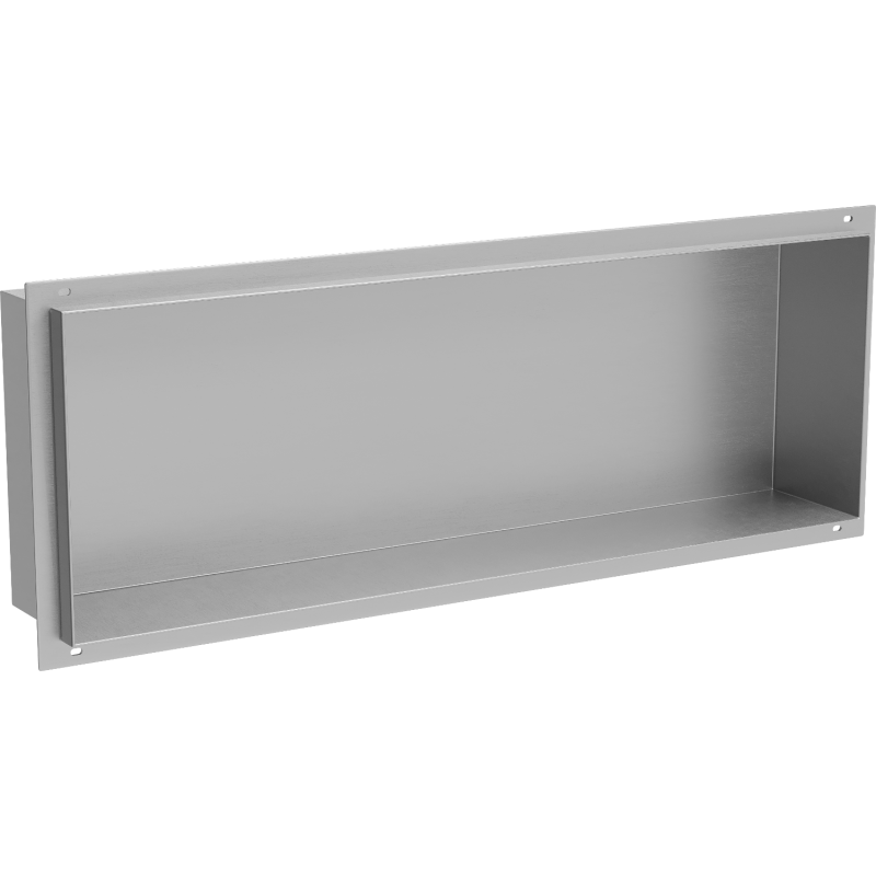 Mexen X-Wall-NR recessed shelf without a flange 60 x 20 cm, inox - 1911602010