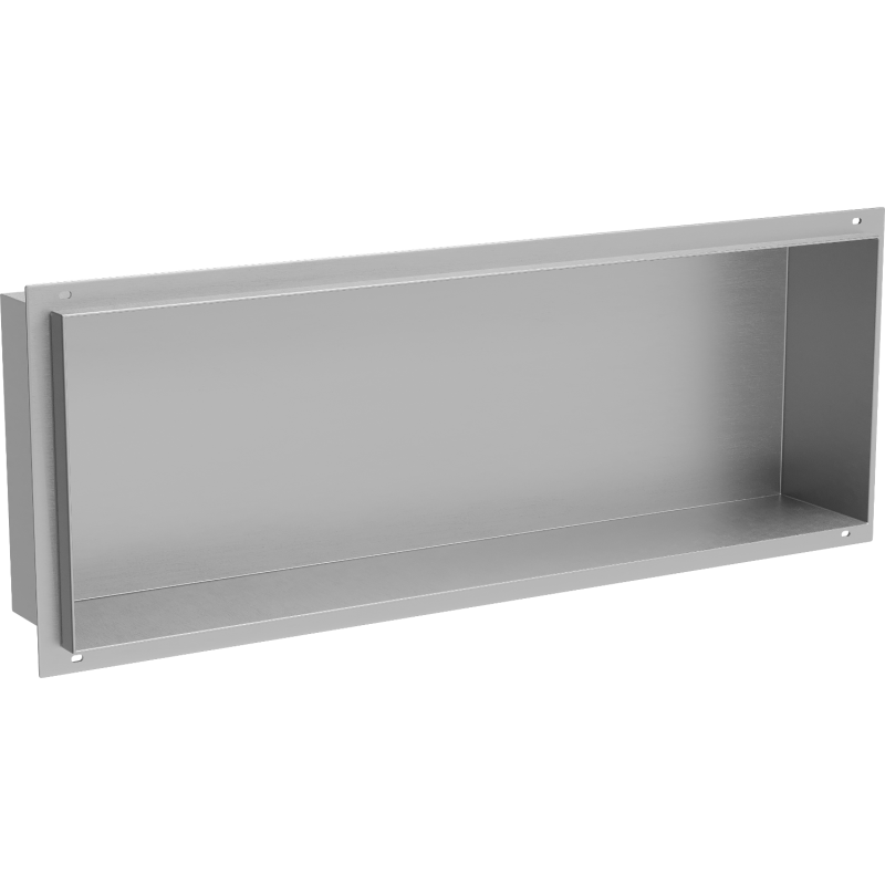 Mexen X-Wall-NR Recessed Shelf Without Flange 60 x 20 cm, Inox - 1911602010