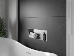 Mexen X-Wall-NR niche shelf without flange 60 x 20 cm, inox - 1911602010