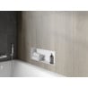 Mexen X-Wall-NR recessed shelf without flange 60 x 20 cm, white - 1921602010