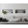 Mexen X-Wall-NR niche shelf without flange 60 x 20 cm, inox - 1911602010