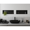 Mexen X-Wall-NR niche shelf without flange 60 x 20 cm, black - 1971602010