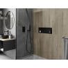 Mexen X-Wall-NR recessed shelf without flange 60 x 20 cm, black - 1971602010