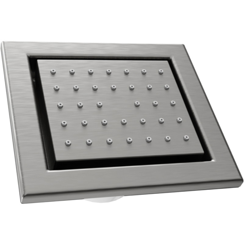 Mexen Cube concealed side jet, brushed gun gray - 79365-66