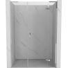 Mexen Mist-H L shower door hinged right 120 cm, transparent, chrome - 8A5L-120-001-01-00-P