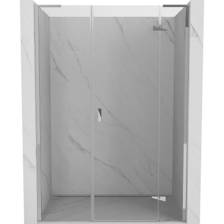 Mexen Mist-H L shower door right-handed 125 cm, transparent, chrome - 8A5L-125-001-01-00-P