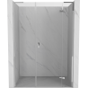 Mexen Mist-H L shower door right swing 150 cm, transparent, chrome - 8A5L-150-001-01-00-P
