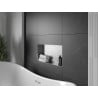 Mexen X-Wall-NR recessed shelf without a flange 60 x 30 cm, inox - 1911603010