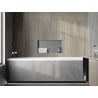 Mexen X-Wall-NR recessed shelf without a flange 60 x 30 cm, inox - 1911603010