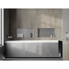 Mexen X-Wall-NR recessed shelf without a flange 60 x 30 cm, inox - 1911603010