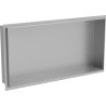 Mexen X-Wall-NR recessed shelf without flange 60 x 30 cm, inox - 1911603010