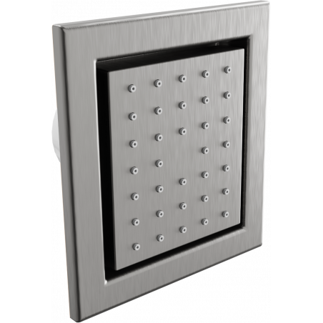 Mexen Cube concealed side jet, brushed gun gray - 79365-66