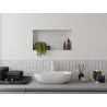 Mexen X-Wall-NR Niche Shelf without Flange 60 x 30 cm, White - 1921603010