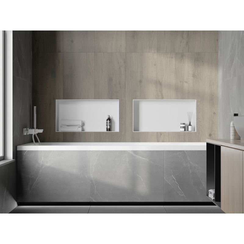 Mexen X-Wall-NR Niche Shelf without Flange 60 x 30 cm, White - 1921603010