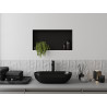 Mexen X-Wall-NR niche shelf without flange 60 x 30 cm, black - 1971603010