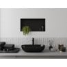 Mexen X-Wall-NR recessed shelf without a flange 60 x 30 cm, Black - 1971603010