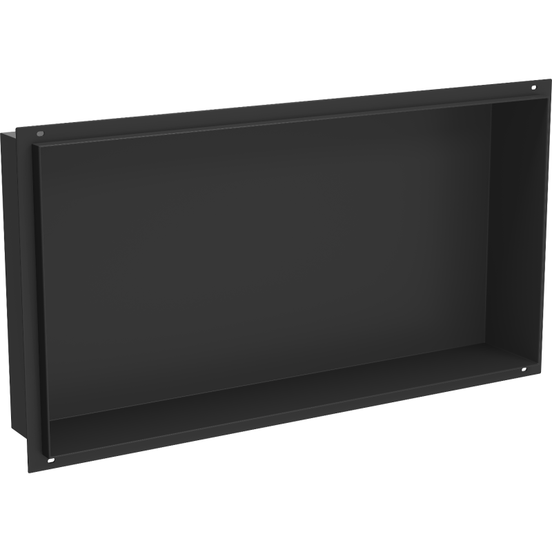 Mexen X-Wall-NR recessed shelf without a flange 60 x 30 cm, Black - 1971603010