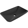 Mexen Avila countertop washbasin 58 x 37 cm, matte black - 21115585