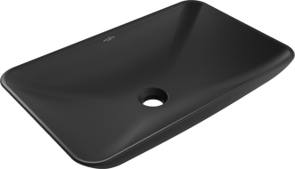 Mexen Avila countertop washbasin 58 x 37 cm, matte black - 21115585