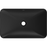 Mexen Avila countertop washbasin 58 x 37 cm, matte black - 21115585