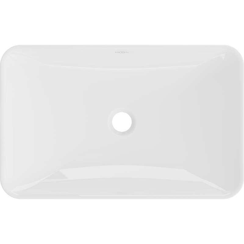 Mexen Avila countertop washbasin 58 x 37 cm, white - 21115500