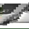 Mexen X-Wall-NR recessed shelf with a flange and shelf 60 x 30 cm, inox - 1911603010S