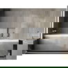 Mexen X-Wall-NR recessed shelf with a flange and shelf 60 x 30 cm, inox - 1911603010S