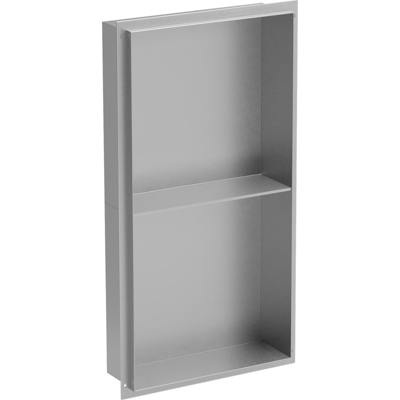 Mexen X-Wall-NR niche shelf without flange with shelf 60 x 30 cm, inox - 1911603010S