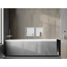 Mexen X-Wall-NR recessed shelf without flange with shelf 60 x 30 cm, white - 1921603010S