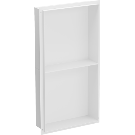 Mexen X-Wall-NR recessed shelf with a flange and shelf 60 x 30 cm, White - 1921603010S