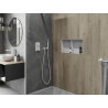 Mexen X-Wall-NR recessed shelf without flange with shelf 60 x 30 cm, white - 1921603010S