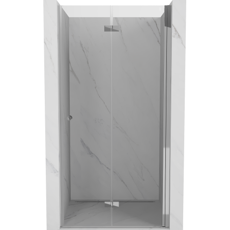 Mexen Mist-F shower doors folding right 120 cm, transparent, chrome - 8A6-120-000-01-00-P
