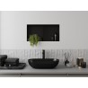 Mexen X-Wall-NR niche shelf without flange with shelf 60 x 30 cm, black - 1971603010S