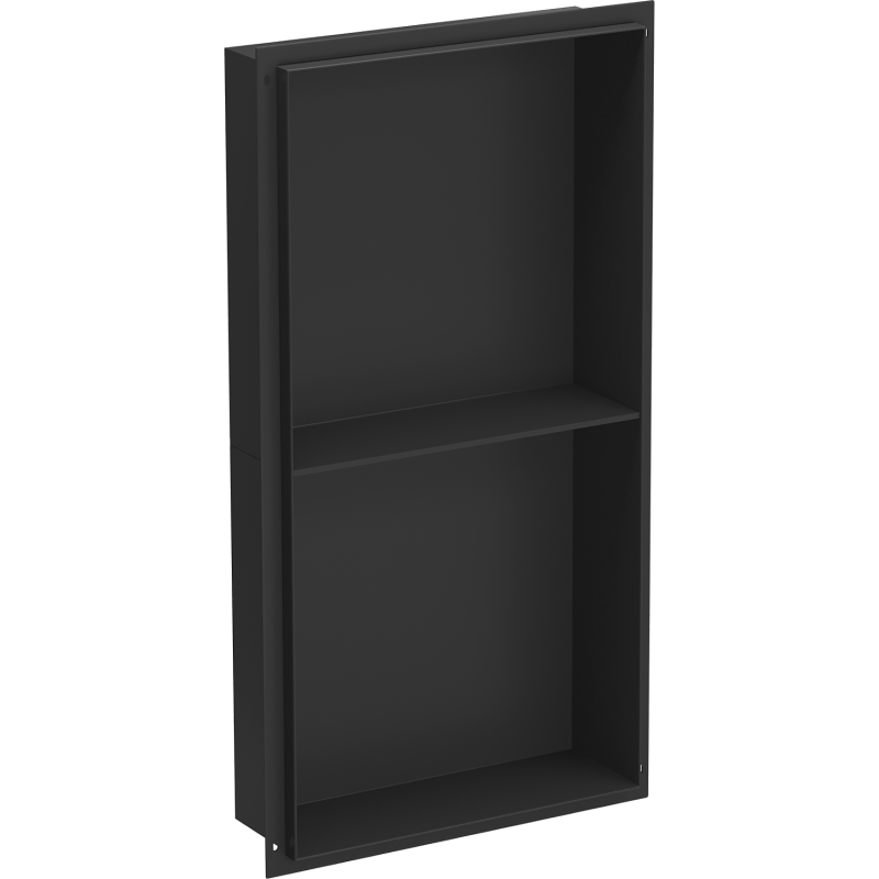 Mexen X-Wall-NR recessed shelf with a flange and shelf 60 x 30 cm, Black - 1971603010S