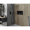Mexen X-Wall-NR niche shelf without flange with shelf 60 x 30 cm, black - 1971603010S