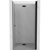 Mexen Mist-F folding shower door right 85 cm, transparent, black - 8A6-085-000-70-00-P