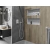 Mexen X-Wall-NR Recessed Shelf Without Flange 75 x 30 cm, White - 1921753010