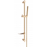 Mexen DF70 sliding shower set, pink gold - 785704582-60