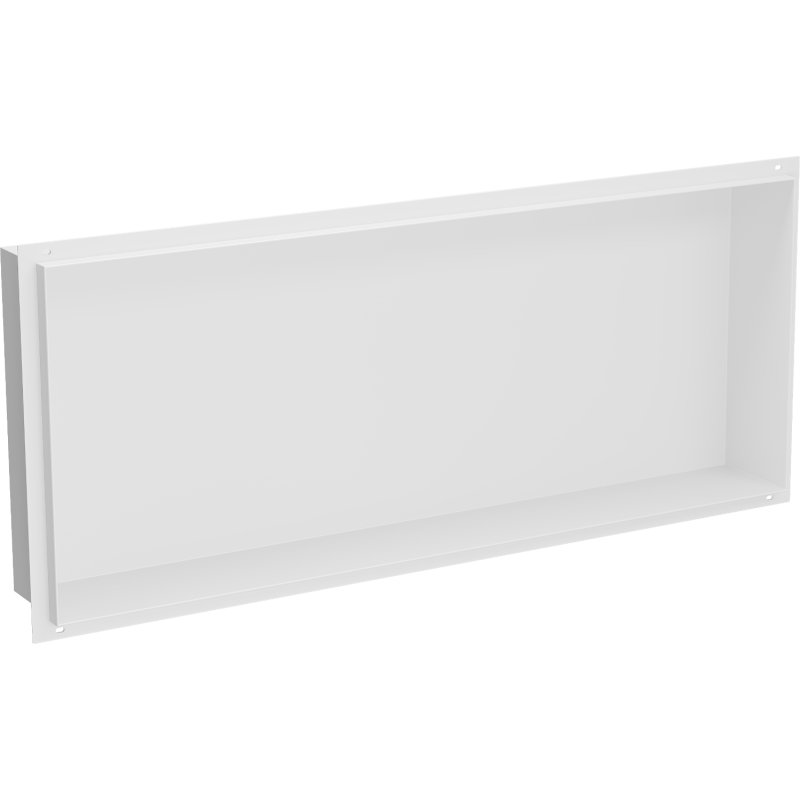 Mexen X-Wall-NR recessed shelf without a flange 75 x 30 cm, White - 1921753010