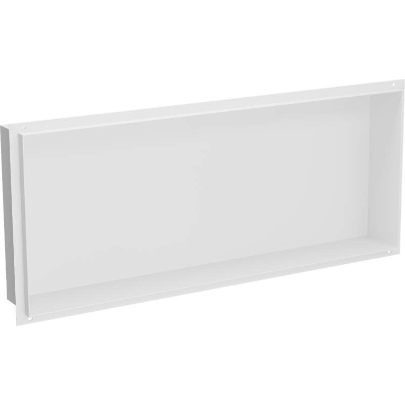 Mexen X-Wall-NR Recessed Shelf Without Flange 75 x 30 cm, White - 1921753010