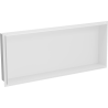 Mexen X-Wall-NR recessed shelf without a flange 75 x 30 cm, White - 1921753010