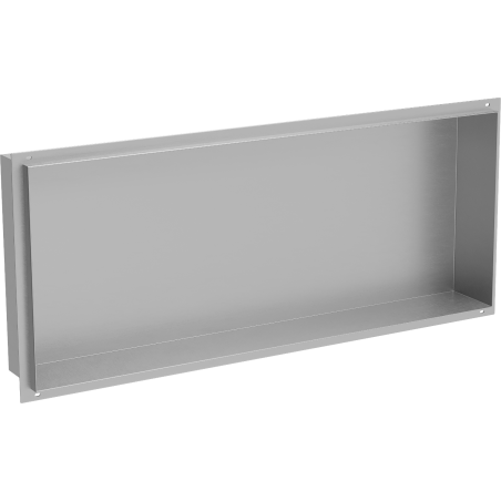 Mexen X-Wall-NR recessed shelf without a flange 75 x 30 cm, inox - 1911753010