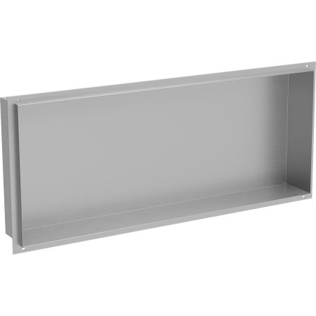 Mexen X-Wall-NR recessed shelf without flange 75 x 30 cm, inox - 1911753010