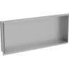 Mexen X-Wall-NR recessed shelf without flange 75 x 30 cm, inox - 1911753010