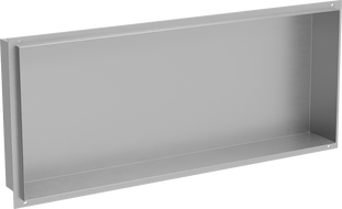 Mexen X-Wall-NR recessed shelf without a flange 75 x 30 cm, inox - 1911753010