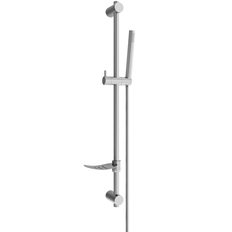 Mexen DF70 sliding shower set, Graphite - 785704582-66