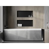 Mexen X-Wall-NR recess shelf without flange 75 x 30 cm, black - 1971753010